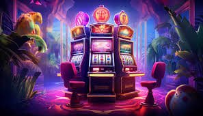 Colorful jungle slot section layout inside bet 477 mobile interface